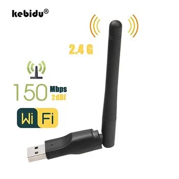 kebidu Lítill Þráðlaust USB WiFi Millistykkið MT7601 Net LAN Kort 150Mbps 802.11 n/g/b Net LAN Kort Wifi Dongle Fyrir Setja Ofan Kassi