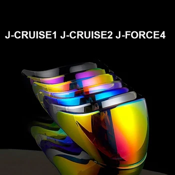 Mótorhjól Hjálm Hlífina fyrir SHOEI J-Cruise 1 J-Cruise 2 J-Force 4 CJ-2 Casco Skjöldur Viseria Capacete Moto Framrúðu Linsu