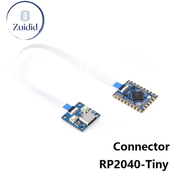 RP2040-Tiny Þróun Borð Mát RP2040 NÚLL Hindberjum Pi PICO USB Tegund C Tengi 264KB RAM 2MB Flash C/C Fyrir Tilgangi