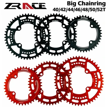 ZRACE Chainrings Chainwheels 40T/42T/44T/46T/48T/50T/52T BCD104,Þröngt Breidd tönn AL7075 SJÁLFVIRKNI, MTB/Veginum/Foldingbike/möl-hjól